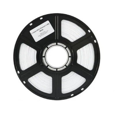 An FlashForge 3D printer Filament PETG PRO-White-1 KG/Spool
