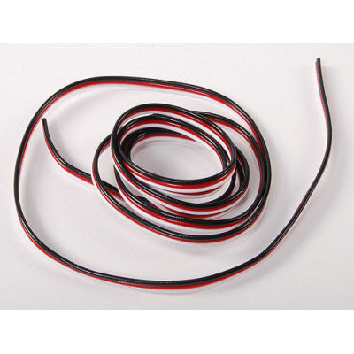 An Flat 22AWG Servo Wire 1mtr R-B-W
