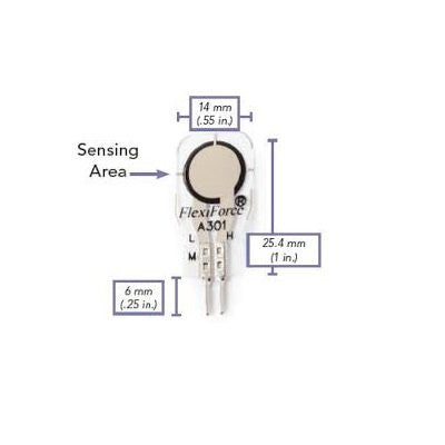 An FlexiForce A301/1 Force Sensor