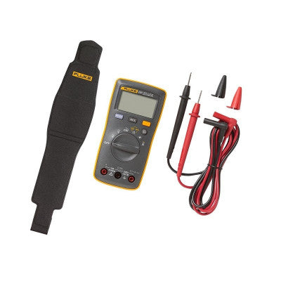 An Fluke 107 Palm-Sized, CAT III Digital Multimeter