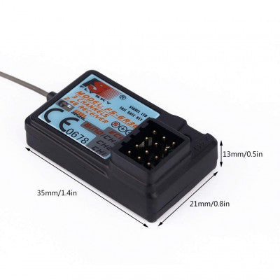 An FlySky FS-GR3E 2.4G 3CH Receiver