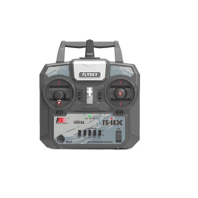An FlySky FS-i4X 2.4GHz 4 Channel AFHDS R/C Transmitter + FS-A6 Receiver