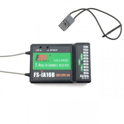 An FlySky FS-iA10B Radio Receiver