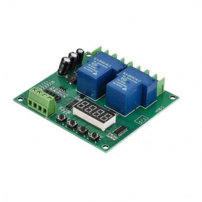 An Forward/Reverse Motor Controller Board 12V 24V Motor Two Relay Delay Timing Cycle YYB-5 Module