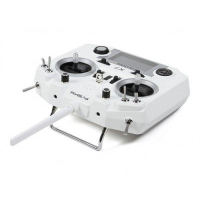 An FrSky 2.4GHz Taranis Q X7 Access Transmitter (White)