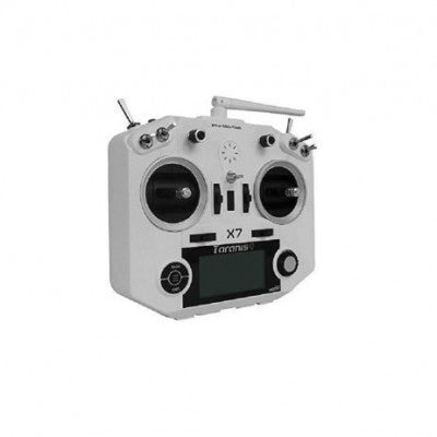 An FrSky 2.4GHz Taranis Q X7 Access Transmitter (White)