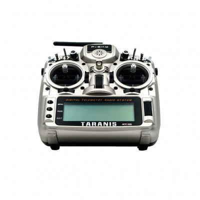 An FrSky Taranis X9D Plus 2019 Digital Telemetry Drone Remote Control System- (Silver Colour)