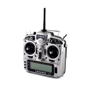 An FrSky Taranis X9D Plus 2019 Digital Telemetry Drone Remote Control System- (Silver Colour)