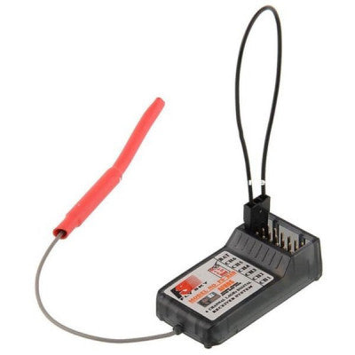 An FS-R6B FlySky 2.4Ghz 6 Channel Receiver for RC FS-CT6B TH9x
