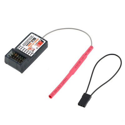An FS-R6B FlySky 2.4Ghz 6 Channel Receiver for RC FS-CT6B TH9x