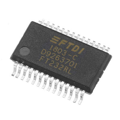 An FT232RL (SMD SSOP-28 Package) USB to Serial UART Interface IC