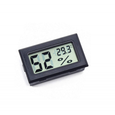 An FY-11 Mini Digital LCD Environment DIY Thermometer-Black