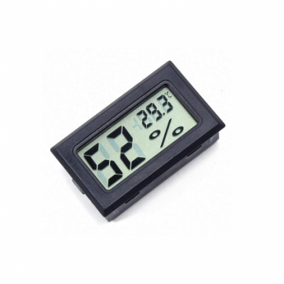 An FY-11 Mini Digital LCD Environment DIY Thermometer-Black