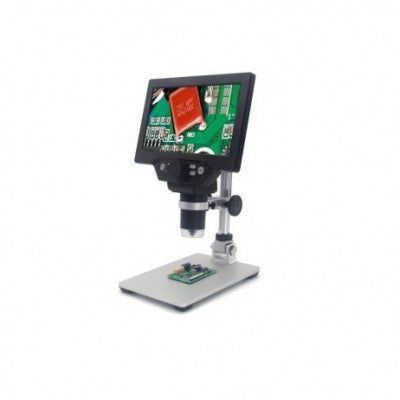 An G1200 1200x 12MP Digital Electronic Microscope 7?LCD (17.78 cm) Display for PCB Motherboard Repair