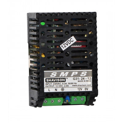 An G31-24-12 Shavison SMPS - 12V 2A - 24W DIN Rail Mountable Metal Power Supply