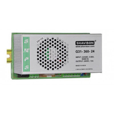 An G31-360-24 Shavison SMPS - 24V 15A - 360W DIN Rail Mountable Metal Power Supply