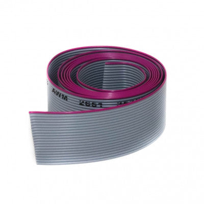 An Gray Flat Ribbon Cable (FRC) 20 wires - 1 meter Length