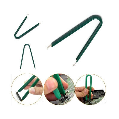 An Green IC Extractor U Type Insulation Clip Welding Auxiliary Tool