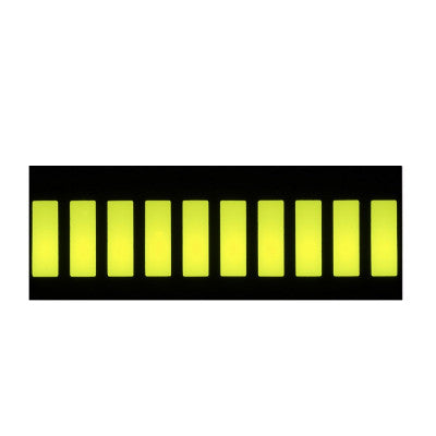 An 10 Segment LED Bar Graph Display - Green Color