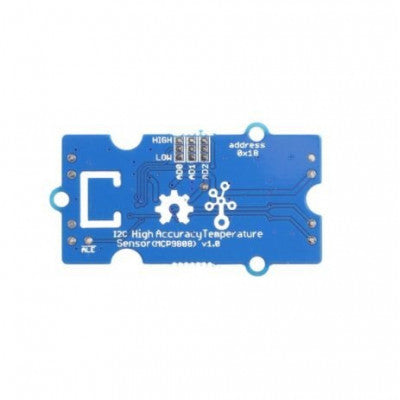 An Grove I2C High Accuracy Temperature Sensor Module (MCP9808)