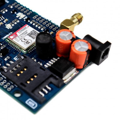 An GSM SIM800C Modem Shield with Antenna