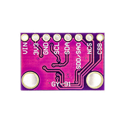 An GY-91 MPU9250+BMP280 10DOF Acceleration Gyro 9-Axis Sensor Module