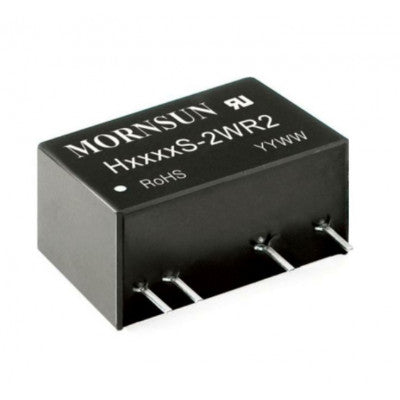 An H0512S-2WR2 Mornsun 5V to 12V DC-DC Converter 2W Power Supply Module - SIP Package