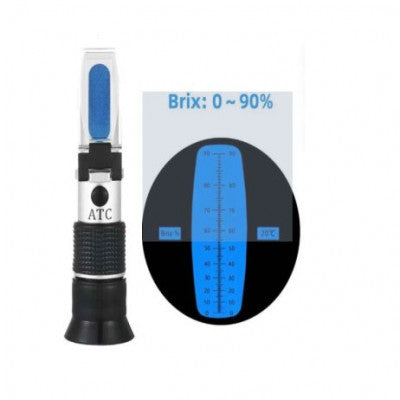 An Handheld Refractometer 0-90% Brix Meter