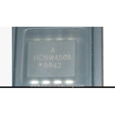 An HCNW4506 IC - (SMD Package) -  Intelligent Power Module and Gate Drive Interface Optocoupler IC