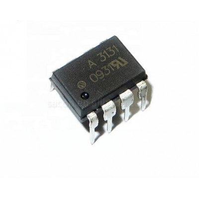 An HCPL-3131 A3131 Power MOSFET/IGBT Gate Drive Optocoupler IC DIP-8 Package