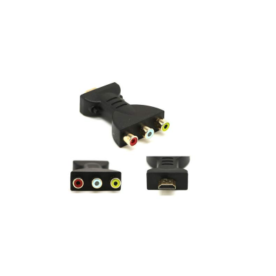 An HDMI to 3RCA Converter Adaptor
