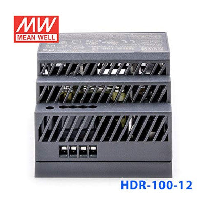 An HDR-100-12 Mean well SMPS - 12V 7.1A 85.2W Din Rail Metal Power Supply