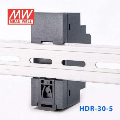 An HDR-30-5 Mean well SMPS - 5V 3A 15W Din Rail Metal Power Supply