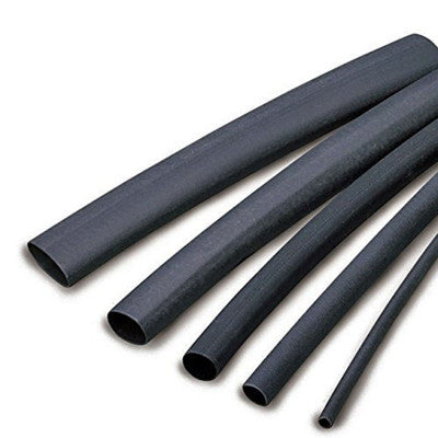 An 8mm Heat Shrink Sleeve Tube - Black - 1 meter