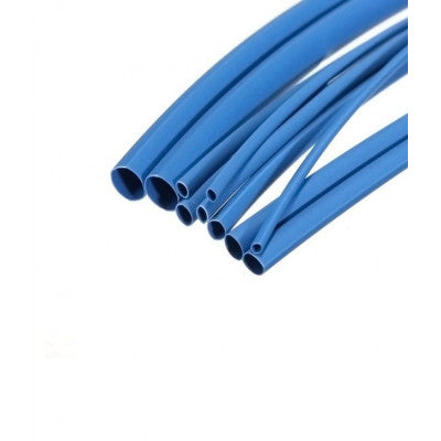 An 30mm Heat Shrink Sleeve Tube - Blue - 1 meter