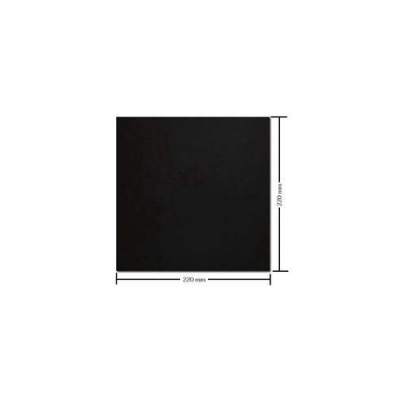 An Heated Bed Sticker for 3D Printer Build Plate With Adhesive Backing