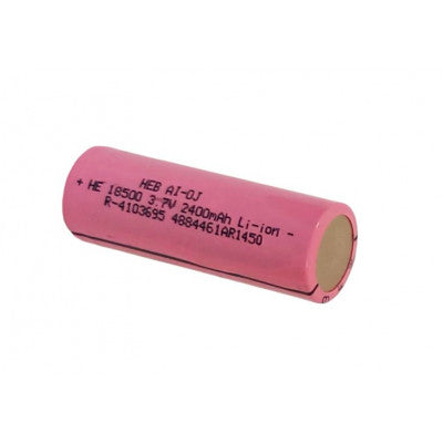 An HEB 3.7V 2400mAh  Li-ion High Energy Rechargeable Battery