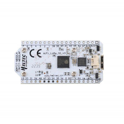 An Heltec Automation LoRa ESP32 OLED Display Bluetooth WIFI IOT Development Board for Arduino
