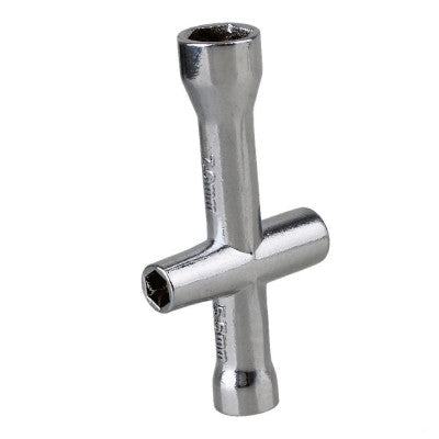 An Hexagonal Mini Cross Wrench Sleeve Nut Tool for M2/M2.5/M3/M4 Hex Nut