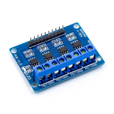An HG7881 4-Channel DC 2.4-10V Motor Driver Broad