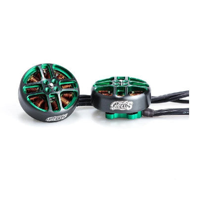 An HGLRC AEOLUS 2004 3000KV Brushless Motor Green