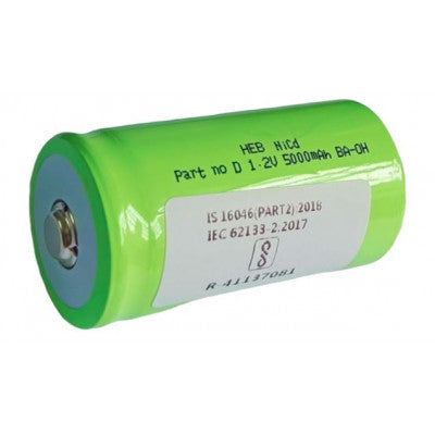 An HEB 1.2V 5000mAh Ni-Cd High Energy Rechargeable Battery
