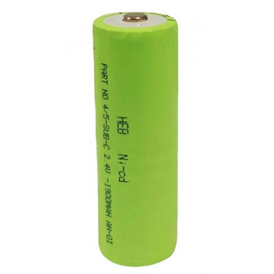 An HEB 2.4V 1900mAh Part No 4/5-SUB-C Ni-Cd High Energy Rechargeable Battery