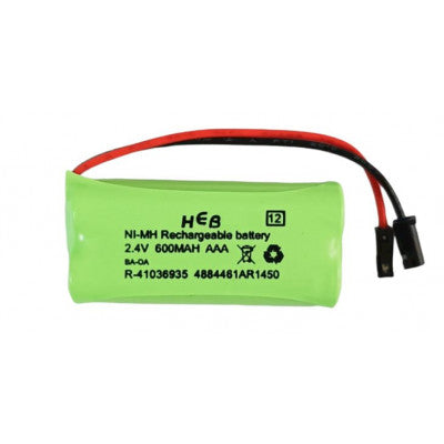 An HEB 2.4V 600mAh AAA Ni-Mh High Energy Rechargeable Battery For Cordless Phone