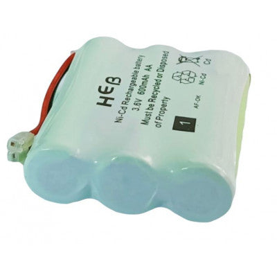 An HEB 3.6V 600mAh AA Ni-Cd High Energy Rechargeable Battery for Cordless Phone