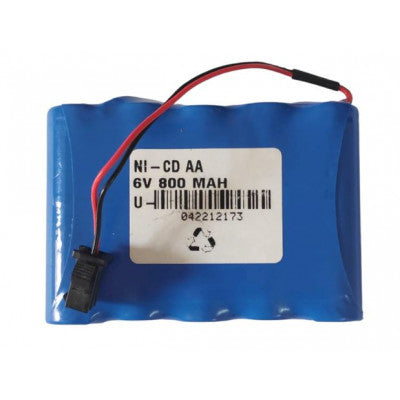 An 6V 800mAh AA Ni-Cd High Quality Rechargeable Battery with SM 2P Plug For Toys/Cordless Phones