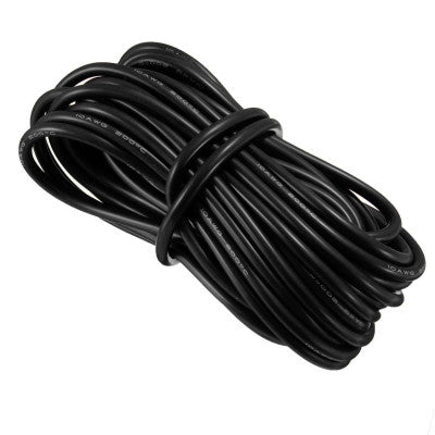 An High Quality Ultra Flexible 10AWG Silicone Wire 10m (Black)