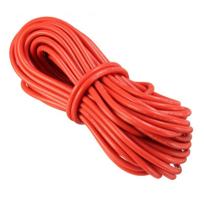 An High Quality Ultra Flexible 10AWG Silicone Wire 10m (Red)