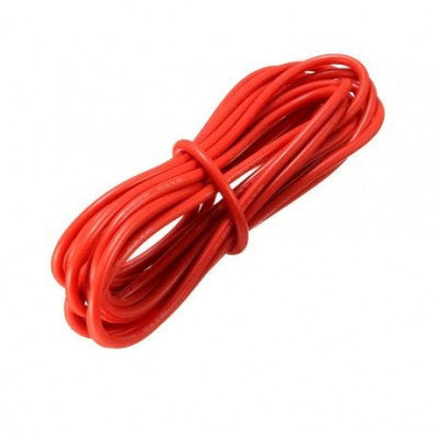 An High Quality Ultra Flexible 10AWG Silicone Wire 5m (Red)