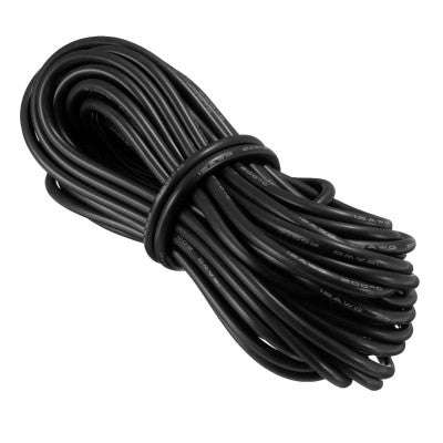 An High Quality Ultra Flexible 12AWG Silicone Wire 5m (Black)